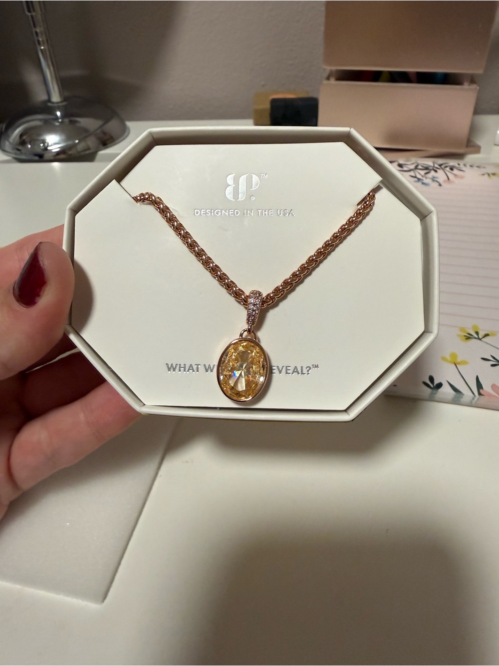 Bomb party. November 2025 birthday collection necklace